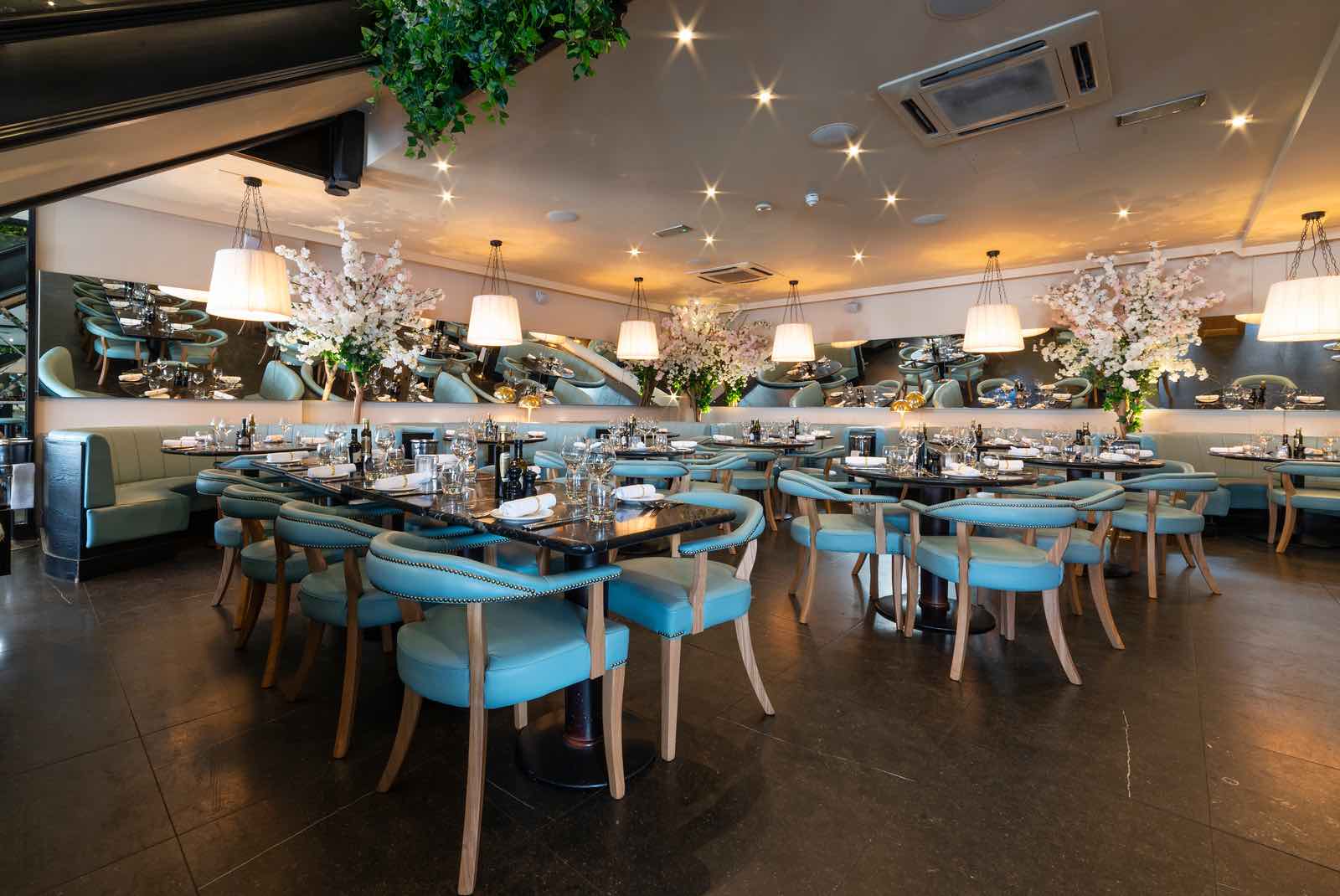 Private dining room on Piccolino Hale's first floor.