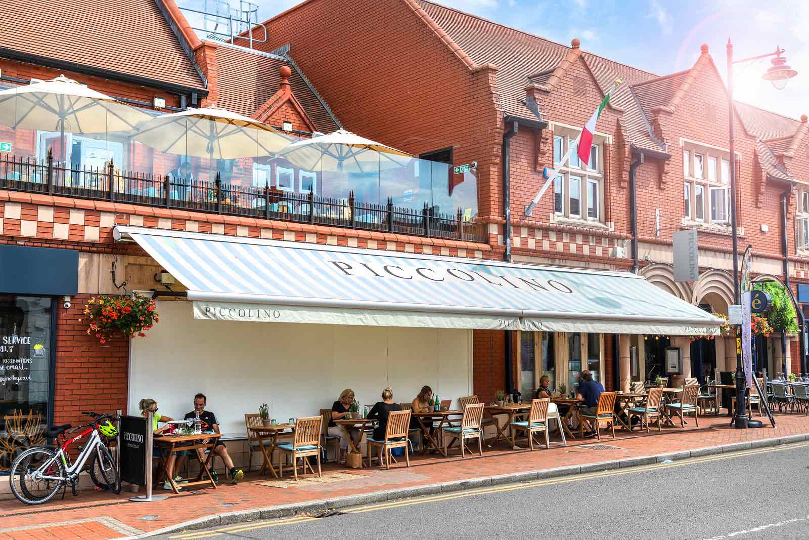 The building of Piccolino Stockton Heath.